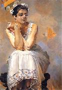 Jacek Malczewski Pythia oil on canvas